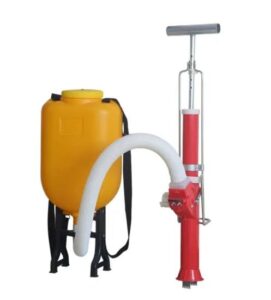 Knapsack fertilizer applicator