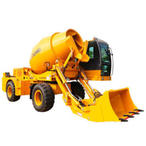 Self load concrete mixer